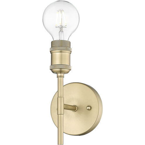 Axel 1 Light 4.75 inch Brushed Champagne Bronze Wall Sconce Wall Light in No Shade